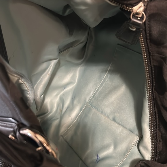 Coach Black Canvas Kristin Signature - Picture 3 of 5